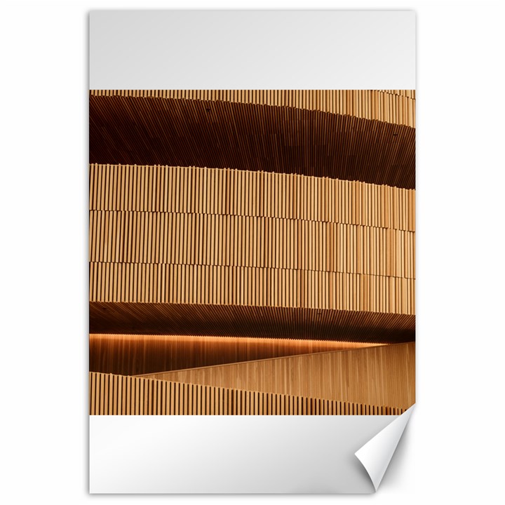 Architecture Art Boxes Brown Canvas 20  x 30  