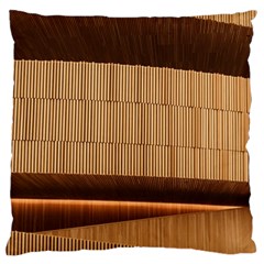 Architecture Art Boxes Brown Large Cushion Case (one Side) by Amaryn4rt