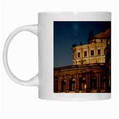 Dresden Semper Opera House White Mugs by Amaryn4rt