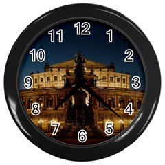 Dresden Semper Opera House Wall Clocks (black) by Amaryn4rt