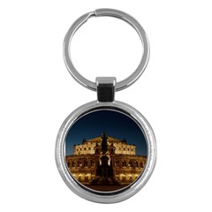 Dresden Semper Opera House Key Chains (round)  by Amaryn4rt