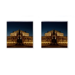 Dresden Semper Opera House Cufflinks (square) by Amaryn4rt