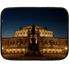 Dresden Semper Opera House Double Sided Fleece Blanket (mini)  by Amaryn4rt