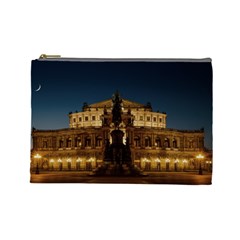 Dresden Semper Opera House Cosmetic Bag (large)  by Amaryn4rt