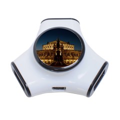 Dresden Semper Opera House 3-port Usb Hub by Amaryn4rt