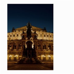 Dresden Semper Opera House Small Garden Flag (two Sides) by Amaryn4rt