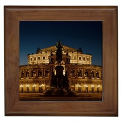 Dresden Semper Opera House Framed Tiles by Amaryn4rt