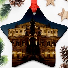 Dresden Semper Opera House Star Ornament (two Sides)  by Amaryn4rt