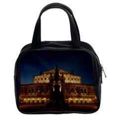 Dresden Semper Opera House Classic Handbags (2 Sides) by Amaryn4rt