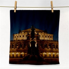 Dresden Semper Opera House Face Towel by Amaryn4rt