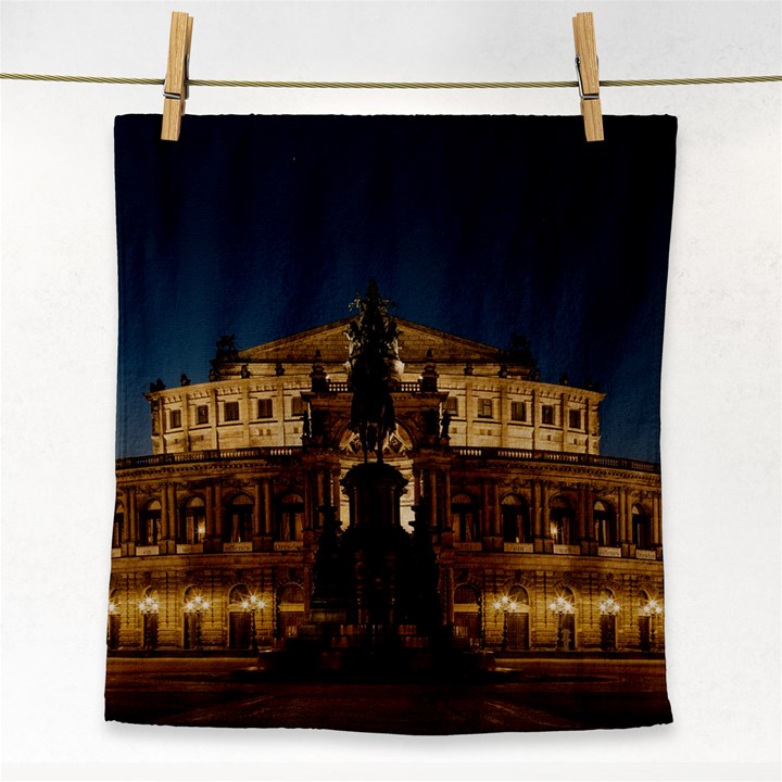 Dresden Semper Opera House Face Towel