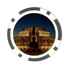 Dresden Semper Opera House Poker Chip Card Guards (10 Pack)  by Amaryn4rt