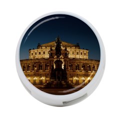 Dresden Semper Opera House 4-port Usb Hub (two Sides)  by Amaryn4rt