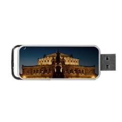 Dresden Semper Opera House Portable Usb Flash (one Side) by Amaryn4rt