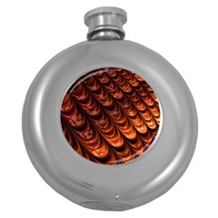 Fractal Mathematics Frax Round Hip Flask (5 Oz) by Amaryn4rt