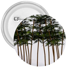 Bamboo Plant Wellness Digital Art 3  Buttons by Amaryn4rt