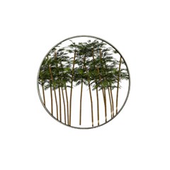 Bamboo Plant Wellness Digital Art Hat Clip Ball Marker (4 Pack) by Amaryn4rt