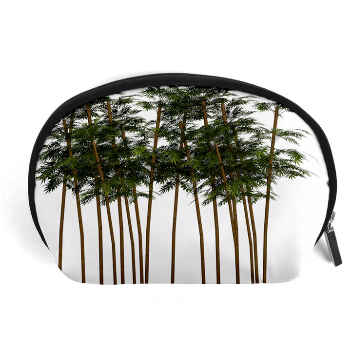 Bamboo Plant Wellness Digital Art Accessory Pouches (Large) 