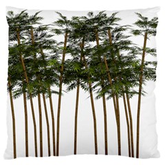 Bamboo Plant Wellness Digital Art Standard Flano Cushion Case (one Side) by Amaryn4rt