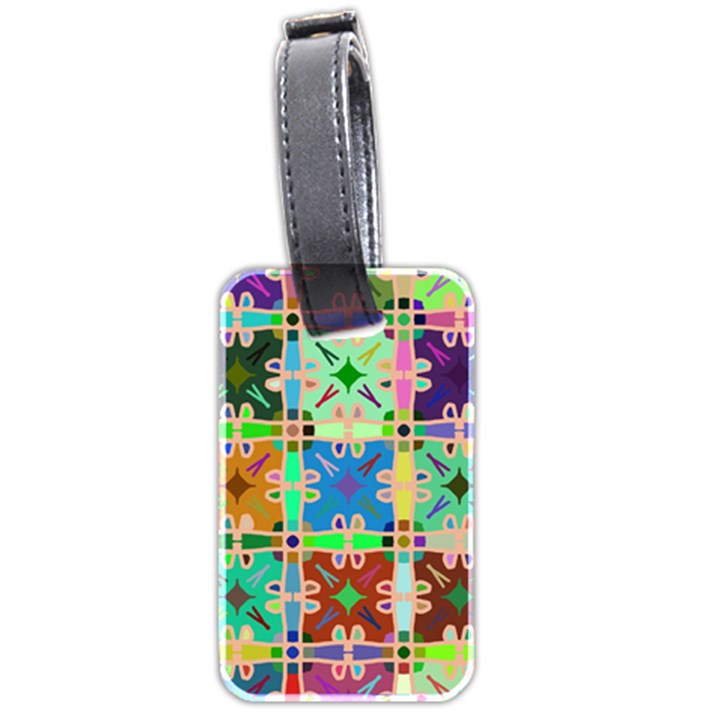 Abstract Pattern Background Design Luggage Tags (Two Sides)