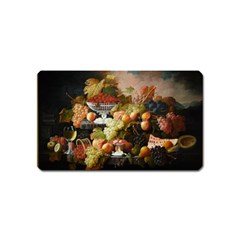 Abundance Of Fruit Severin Roesen Magnet (name Card) by Amaryn4rt