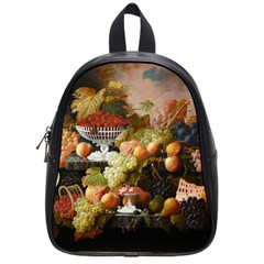 Abundance Of Fruit Severin Roesen School Bags (small)  by Amaryn4rt