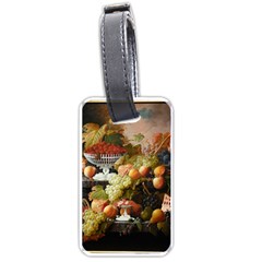 Abundance Of Fruit Severin Roesen Luggage Tags (one Side)  by Amaryn4rt