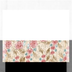 Background Page Template Floral Rectangular Jigsaw Puzzl by Amaryn4rt