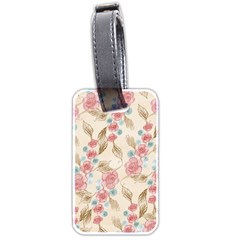 Background Page Template Floral Luggage Tags (two Sides) by Amaryn4rt