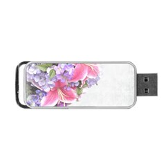 Background Grunge Rustic Green Portable USB Flash (Two Sides)