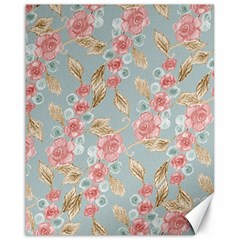 Background Page Template Floral Canvas 16  X 20   by Amaryn4rt