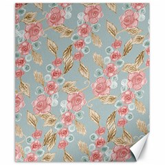 Background Page Template Floral Canvas 20  X 24   by Amaryn4rt