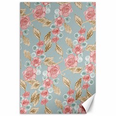 Background Page Template Floral Canvas 20  X 30   by Amaryn4rt