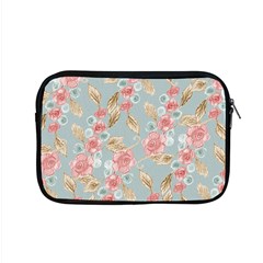 Background Page Template Floral Apple Macbook Pro 15  Zipper Case