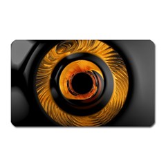 Fractal Mathematics Abstract Magnet (rectangular) by Amaryn4rt