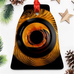 Fractal Mathematics Abstract Bell Ornament (2 Sides) by Amaryn4rt