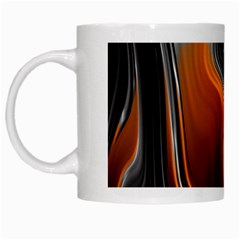 Fractal Structure Mathematics White Mugs