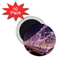 Helixbridge Bridge Lights Night 1 75  Magnets (10 Pack)  by Amaryn4rt