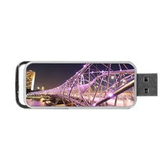 Helixbridge Bridge Lights Night Portable Usb Flash (one Side) by Amaryn4rt