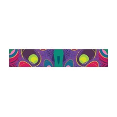 Peacock Bird Animal Feathers Flano Scarf (mini)