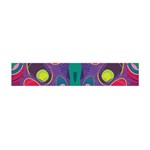 Peacock Bird Animal Feathers Flano Scarf (Mini) Front