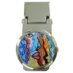 Graffiti Wall Color Artistic Money Clip Watches by Amaryn4rt