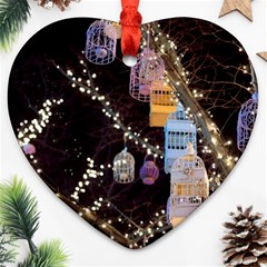 Qingdao Provence Lights Outdoors Ornament (heart)  by Amaryn4rt