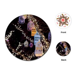 Qingdao Provence Lights Outdoors Playing Cards (round) 