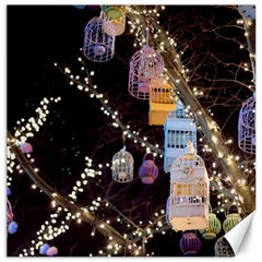 Qingdao Provence Lights Outdoors Canvas 16  X 16   by Amaryn4rt