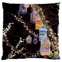 Qingdao Provence Lights Outdoors Large Cushion Case (two Sides) by Amaryn4rt