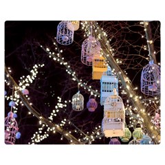 Qingdao Provence Lights Outdoors Double Sided Flano Blanket (medium)  by Amaryn4rt