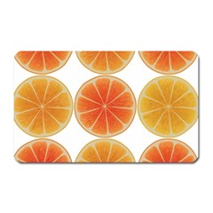 Orange Discs Orange Slices Fruit Magnet (rectangular) by Amaryn4rt