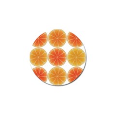 Orange Discs Orange Slices Fruit Golf Ball Marker (4 Pack) by Amaryn4rt