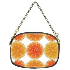 Orange Discs Orange Slices Fruit Chain Purses (two Sides)  by Amaryn4rt